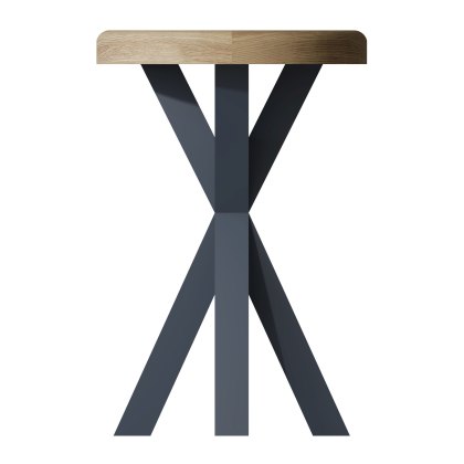 Heritage Blue Round Side Table