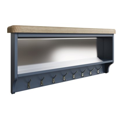 Heritage Blue Hall Bench Top