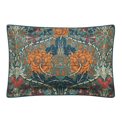 Morris & Co Honeysuckle & Tulip Mulberry Duvet Cover