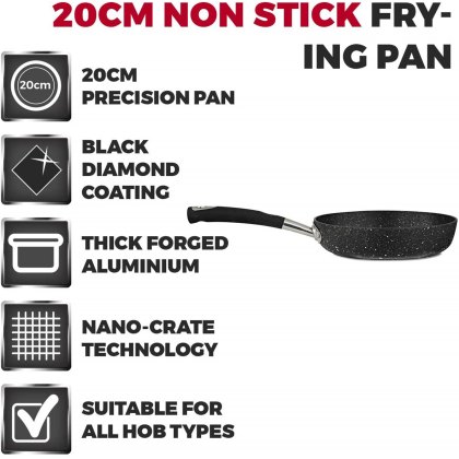 Tower Precision 20cm Non Stick Frying Pan