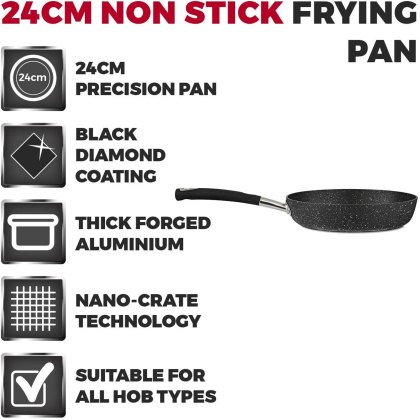 Tower Precision 24cm Non Stick Frying Pan
