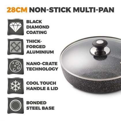 Tower Precision 28cm Non Stick Multi-Pan