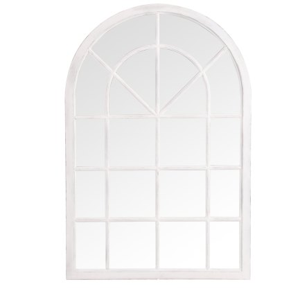 Small Arched Window White