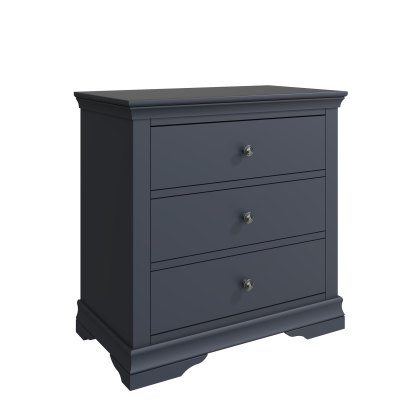 Sorrento Midnight 3 Drawer Chest