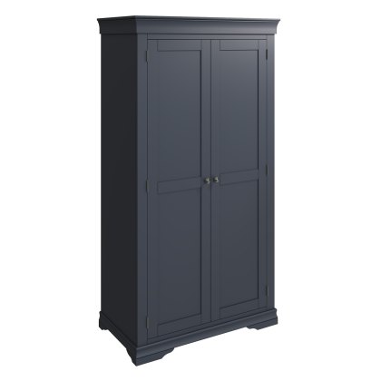 Sorrento Midnight 2 Door Full Hanging Wardrobe