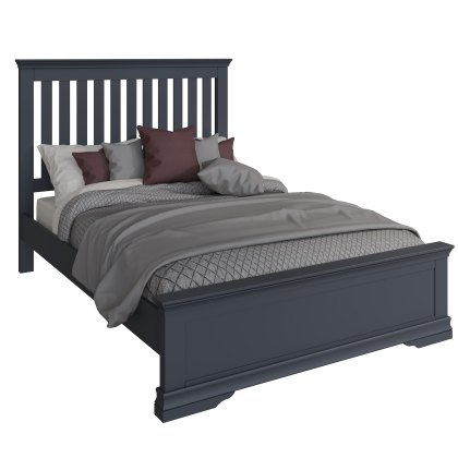 Sorrento Double Bed in Midnight
