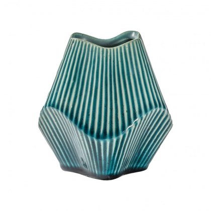 Raverio Blue Small Ocean Vase
