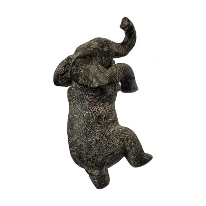Antique Bronze Myles Elephant Pot Hanger