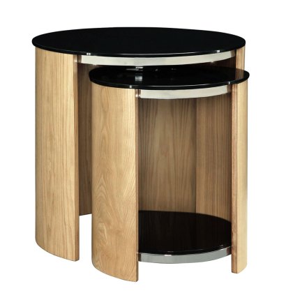 Florida Nest of Glass Tables Florida Nest of Glass Tables