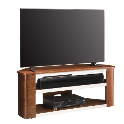 Florida Acoustic TV Stand in Walnut