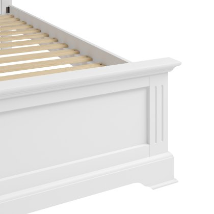 Turin Bed White