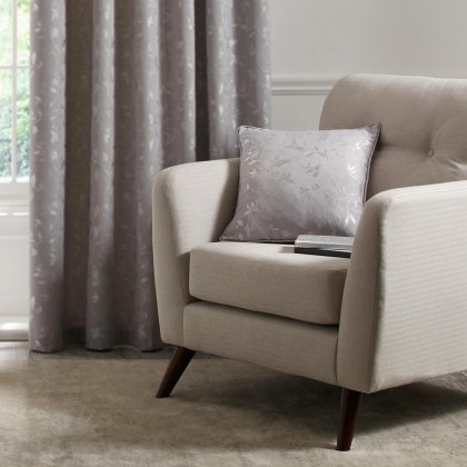 Curtina Bird Trail Grey Cushion