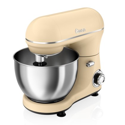 Swan Retro 800w Stand Mixer Cream