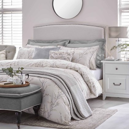 Laura Ashley Pussy Willow Dove Duvet Cover Set