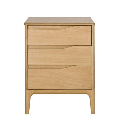 Ercol Rimini 3 Drawer Bedside