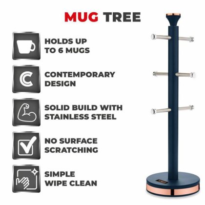 Tower Cavaletto Mug Tree Blue