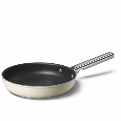 Smeg 24cm Fry Pan Cream