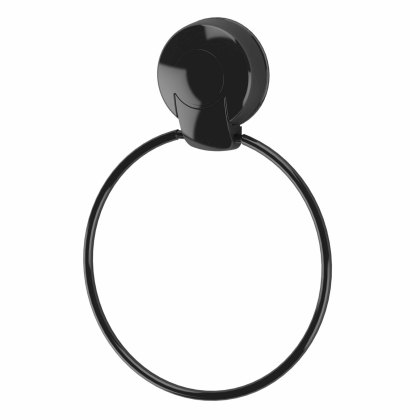 Suctionloc Towel Ring Black Suctionloc Towel Ring Black