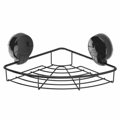 Suctionloc Corner Basket Black Suctionloc Corner Basket Black
