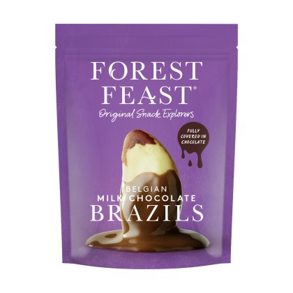 Forest Feast Milk Chocolate Brazils