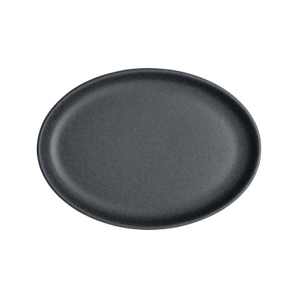 Denby Impression Charcoal Small Oval Tray