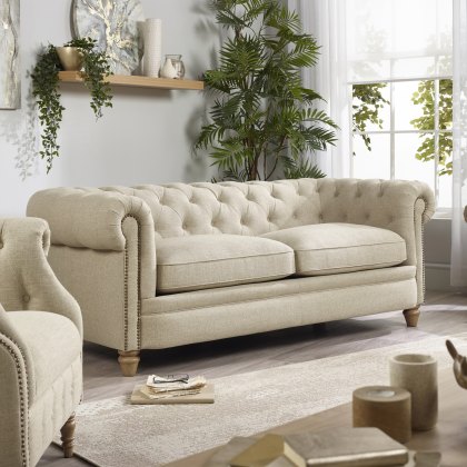 Alexander & James Abraham Junior Large Sofa in Artisan Plain