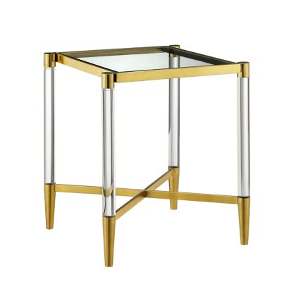 Marissa Lamp table square Gold