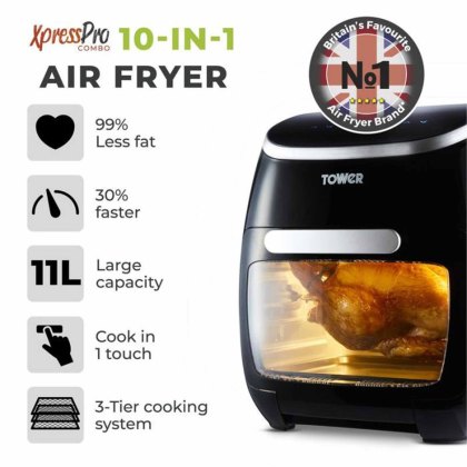 Tower Xpress Pro combo 10-in-1 Digital Air Fryer