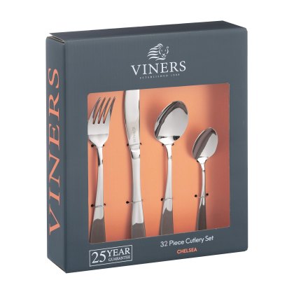 Viners Chelsea 32 Piece Cutlery Set