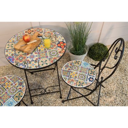 Braga Iron Tea for Two Bistro Set