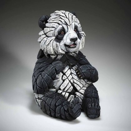 Edge Panda Cub Sculpture