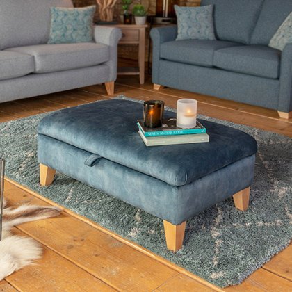 Molly Legged Ottoman Molly Legged Ottoman