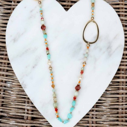 Zelly Natural Stone Necklace