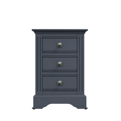 Turin Large Bedside In Midnight Grey