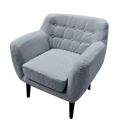 Apollo Accent Chair Wool Granite