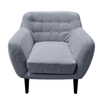 Apollo Accent Chair Wool Granite