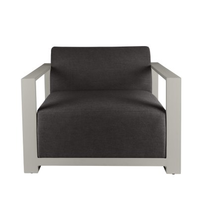 Del Mar Chair in Dark Grey