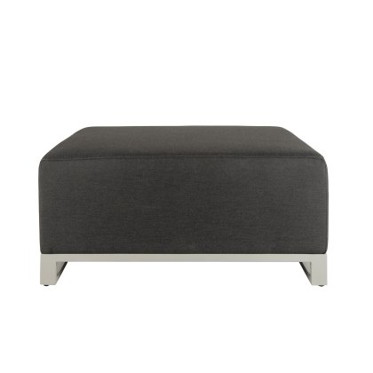 Del Mar Chaise Section in Dark Grey