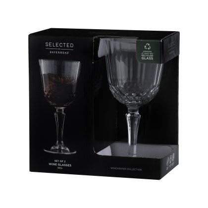 Ravenhead Set of two Wine Glasses