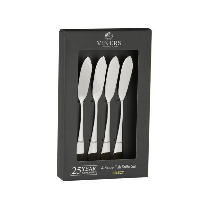 Viners Select 4 Piece Fish Knife Set