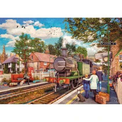Gibsons Off to the Coast 500 Piece Puzzle