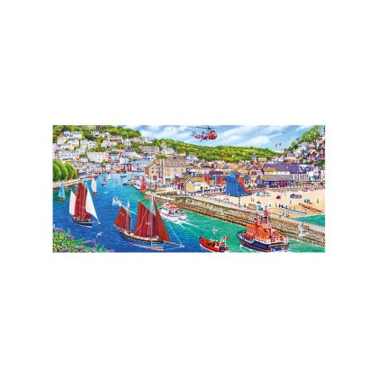 Gibsons Looe Harbour 636 Piece Puzzle
