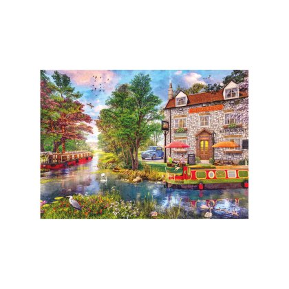 Gibsons Riverside Inn 1000 Piece Puzzle