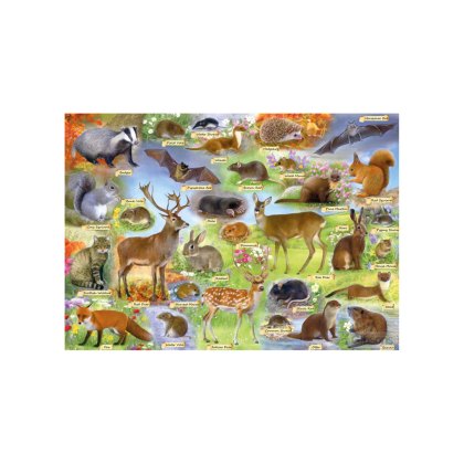 Gibsons British Wildlife 500 Piece Puzzle