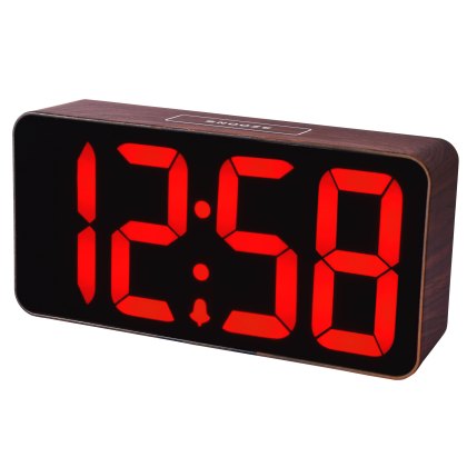 Acctim Argo Walnut Alarm Clock