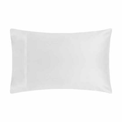 Belledorm White 300 Thread Count Bamboo Plain Dyed Housewife Pillowcase Pair Belledorm White 300 Thread Count Bamboo Plain Dyed Housewife Pillowcase Pair