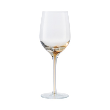 Denby Colours Set of 2 White Wine Glasses Yellow