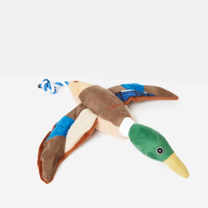 Joules Plush Printed Blue Duck