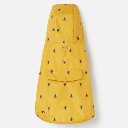 Joules Golightly Printed Water Resistant Packaway Dog Jacket