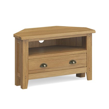 Burlington Corner TV Unit with Drawer Burlington Corner TV Unit with Drawer